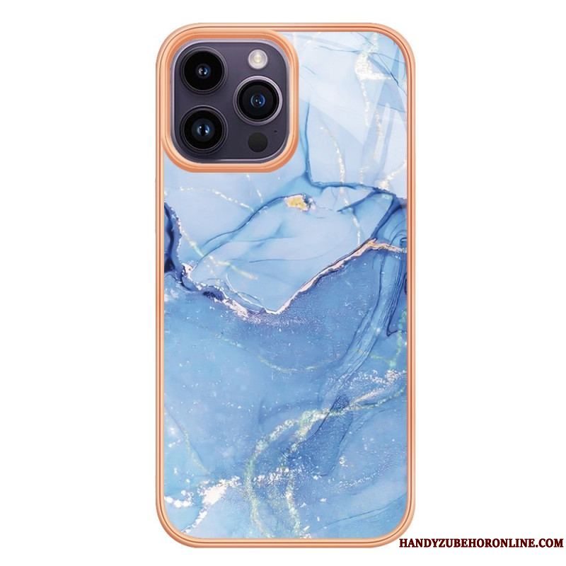 Cover iPhone 15 Pro Max Marmoreret Stil