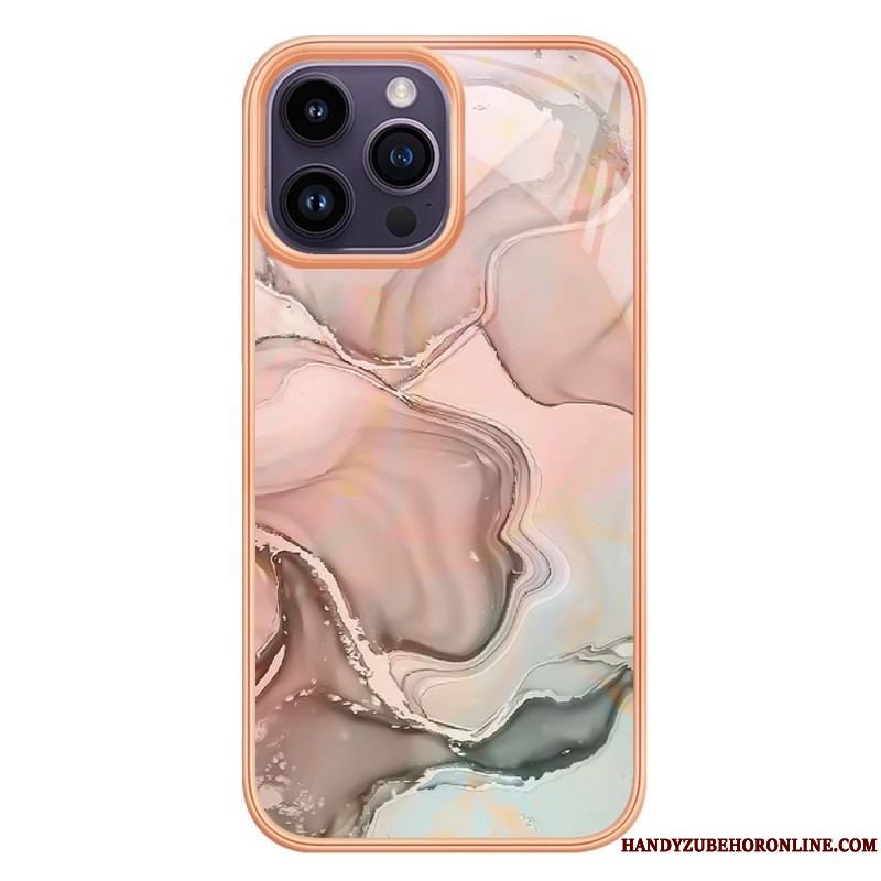 Cover iPhone 15 Pro Max Marmoreret Stil