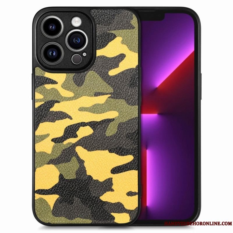 Cover iPhone 15 Pro Max Militær Camouflage