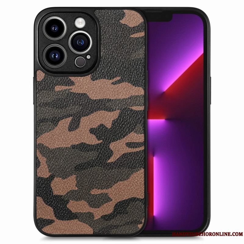 Cover iPhone 15 Pro Max Militær Camouflage