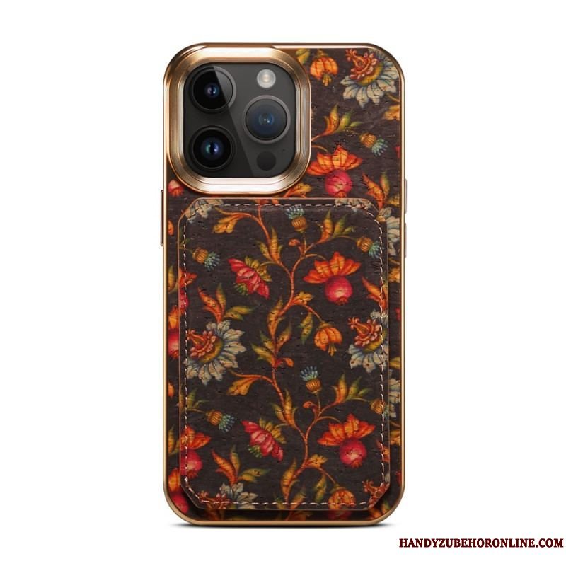 Cover iPhone 15 Pro Max Vintage Holder Kortholder