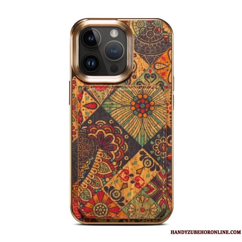 Cover iPhone 15 Pro Max Vintage Holder Kortholder