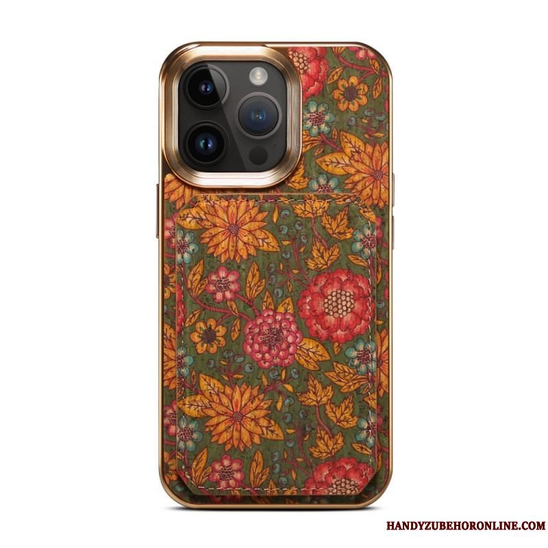 Cover iPhone 15 Pro Max Vintage Holder Kortholder