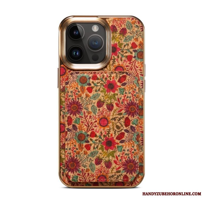 Cover iPhone 15 Pro Max Vintage Holder Kortholder