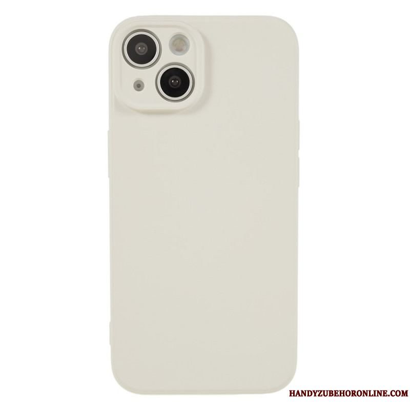 Cover iPhone 15 Silikone Og Mikrofiber