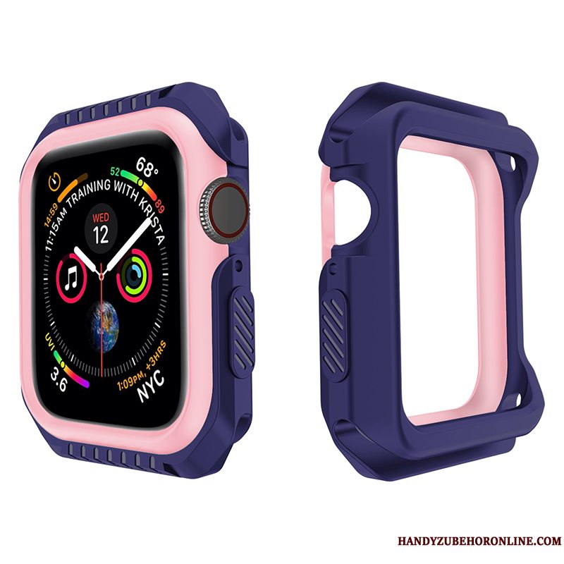 Etui Apple Watch Series 1 Beskyttelse Gul Anti-fald, Cover Apple Watch Series 1 Blød Sort