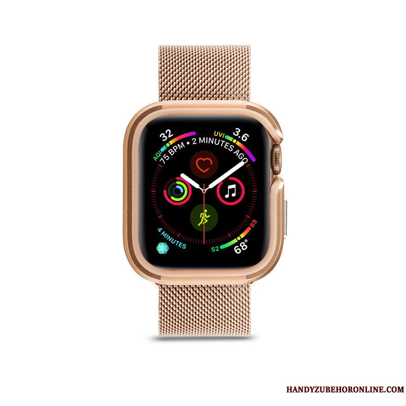 Etui Apple Watch Series 1 Kreativ Af Personlighed Rosa Guld, Cover Apple Watch Series 1 Beskyttelse Trend Ramme