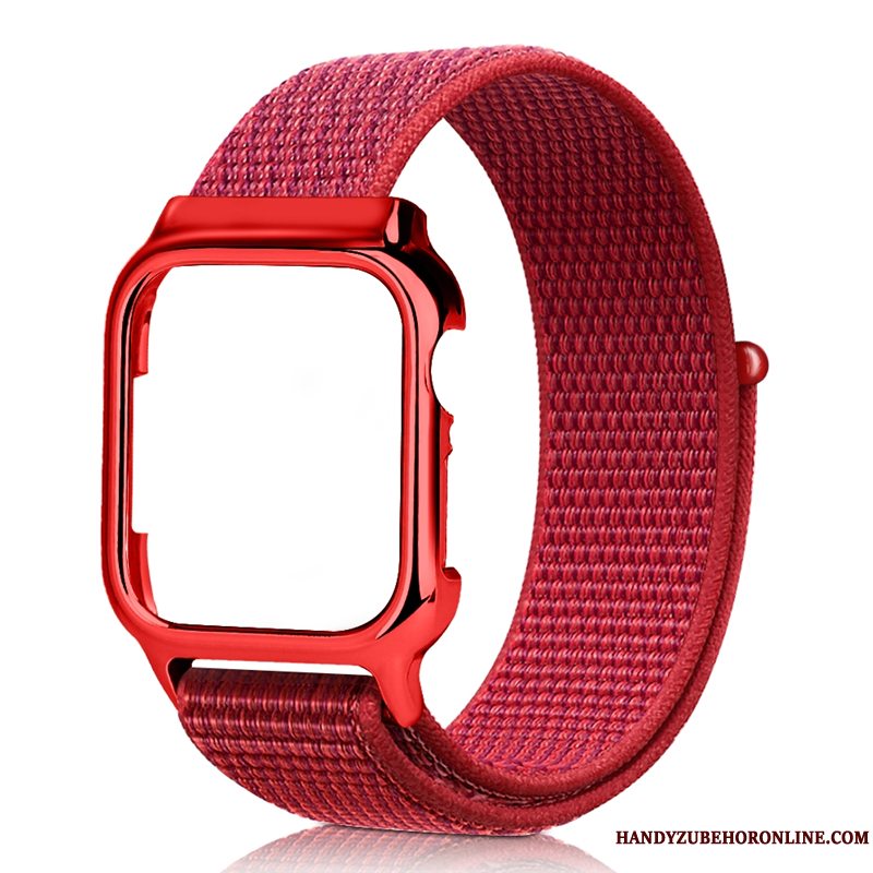 Etui Apple Watch Series 1 Kreativ Trend Af Personlighed, Cover Apple Watch Series 1 Lyserød Nylon