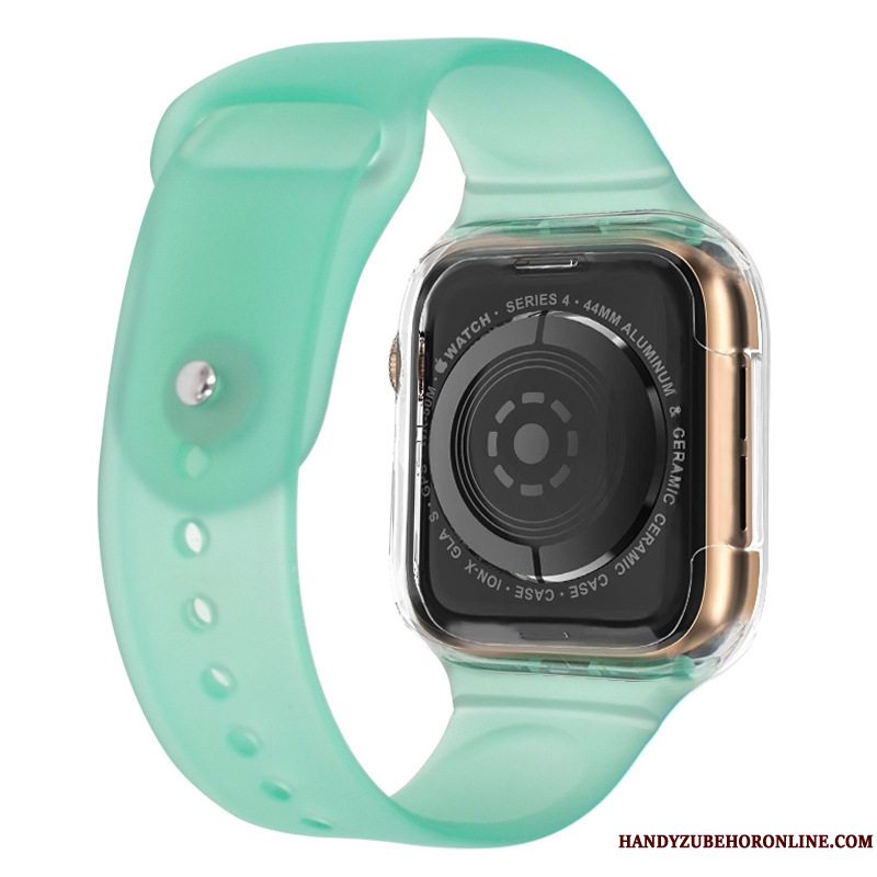 Etui Apple Watch Series 1 Silikone Grøn Pu, Cover Apple Watch Series 1 Beskyttelse Sport Bicolored