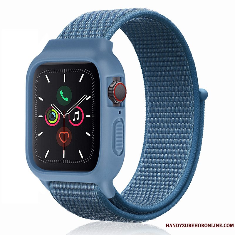 Etui Apple Watch Series 1 Silikone Ny Trend, Cover Apple Watch Series 1 Blå Nylon