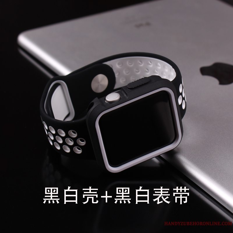Etui Apple Watch Series 1 Silikone Tilbehør Trend, Cover Apple Watch Series 1 Tasker Hærdning Tynd