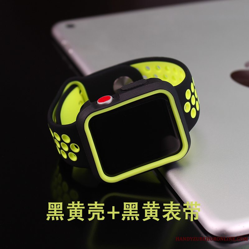 Etui Apple Watch Series 1 Silikone Tilbehør Trend, Cover Apple Watch Series 1 Tasker Hærdning Tynd