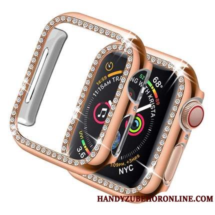 Etui Apple Watch Series 1 Strass Ramme Tynd, Cover Apple Watch Series 1 Tasker Anti-fald Hård