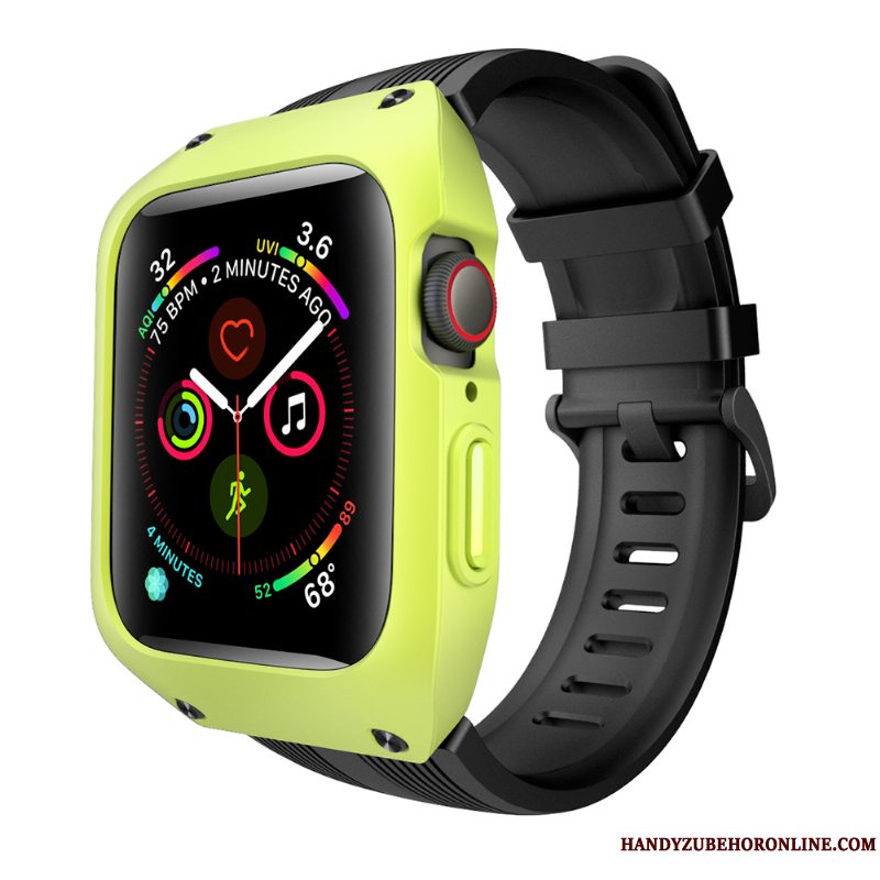 Etui Apple Watch Series 1 Tasker Grøn Tre Forsvar, Cover Apple Watch Series 1 Silikone Sport Anti-fald