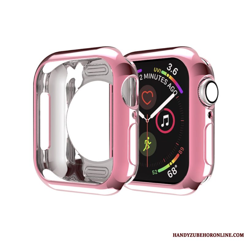 Etui Apple Watch Series 2 Beskyttelse Ramme Skærmbeskyttelse, Cover Apple Watch Series 2 Blød Guld Tynd