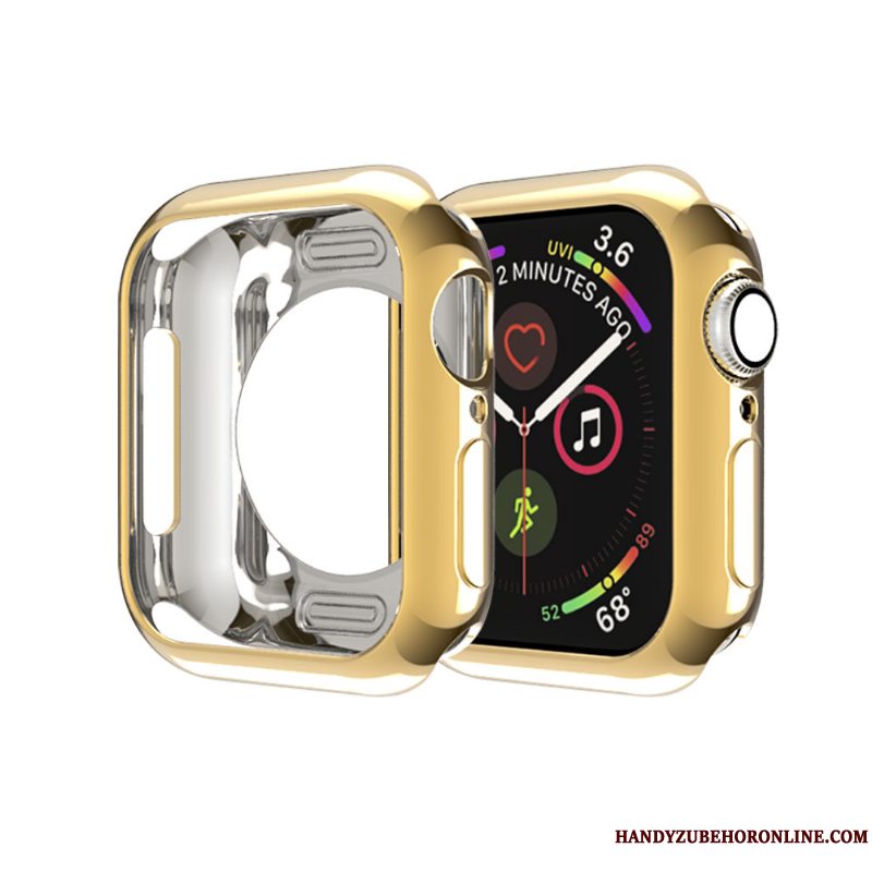 Etui Apple Watch Series 2 Beskyttelse Ramme Skærmbeskyttelse, Cover Apple Watch Series 2 Blød Guld Tynd