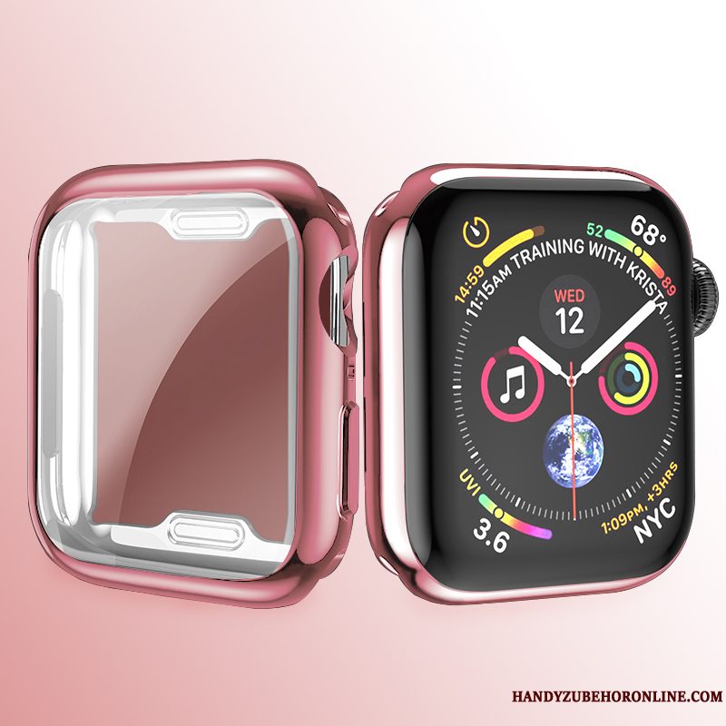 Etui Apple Watch Series 2 Silikone Tynd Belægning, Cover Apple Watch Series 2 Tasker Sølv