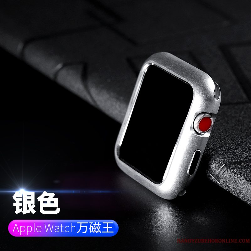 Etui Apple Watch Series 2 Tasker Ramme Anti-fald, Cover Apple Watch Series 2 Metal Rød Belægning