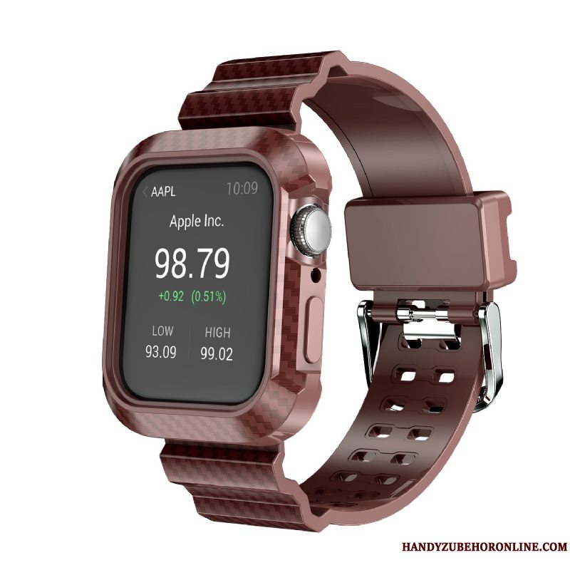 Etui Apple Watch Series 3 Beskyttelse Fiber Blå, Cover Apple Watch Series 3