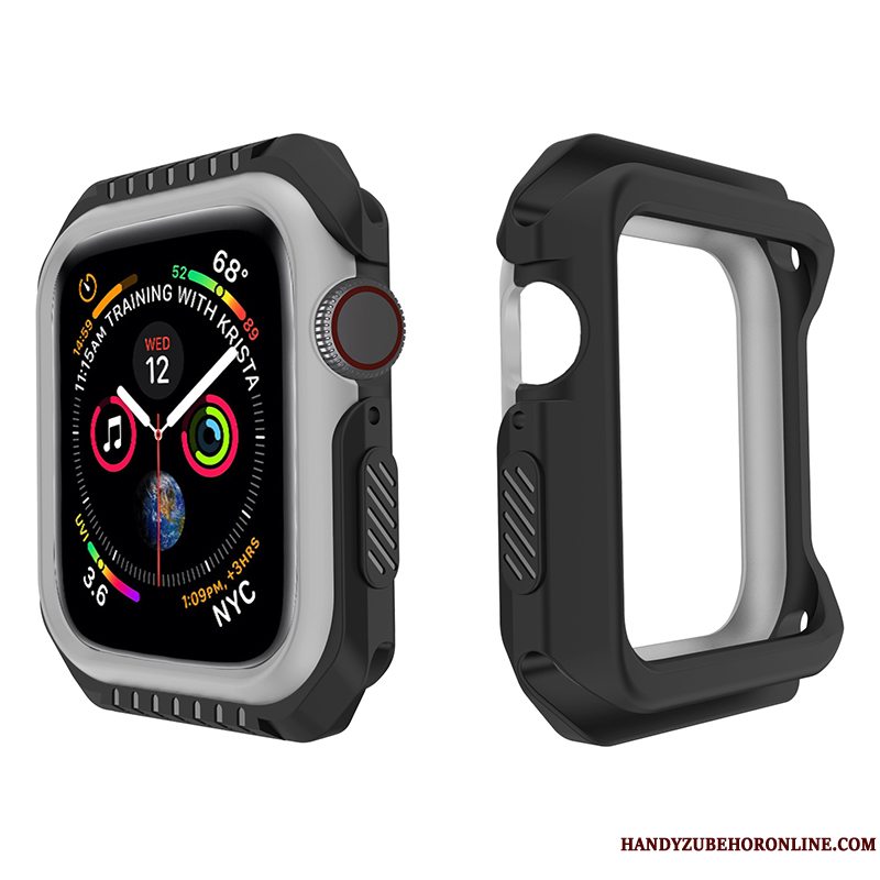 Etui Apple Watch Series 3 Silikone Anti-fald Lilla, Cover Apple Watch Series 3 Blød