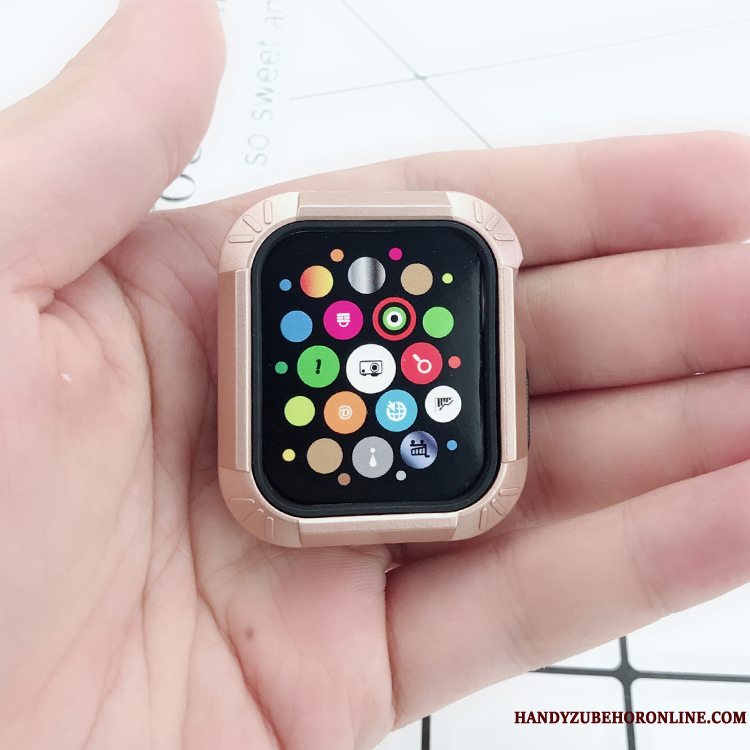 Etui Apple Watch Series 3 Silikone Rød Anti-fald, Cover Apple Watch Series 3 Tasker