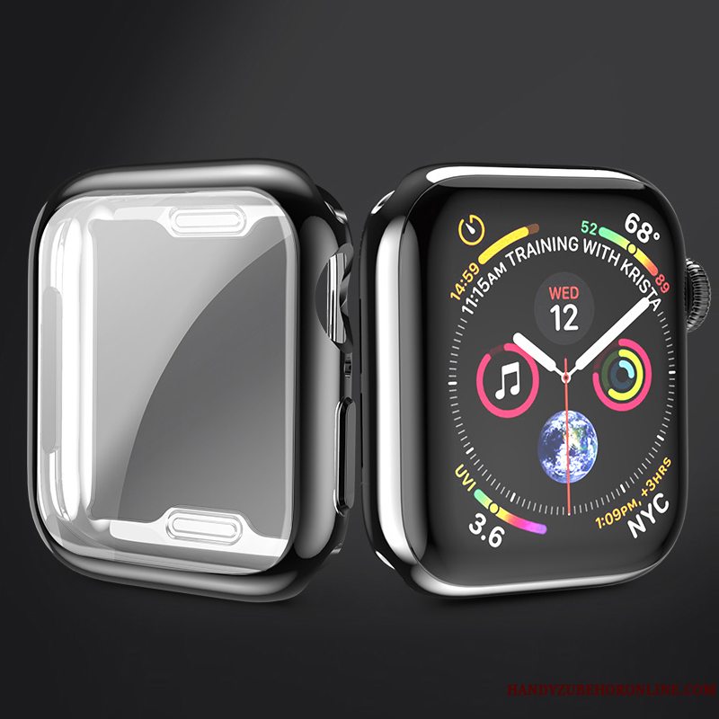 Etui Apple Watch Series 3 Tasker Tynd Skærmbeskyttelse, Cover Apple Watch Series 3 Beskyttelse Sølv Belægning