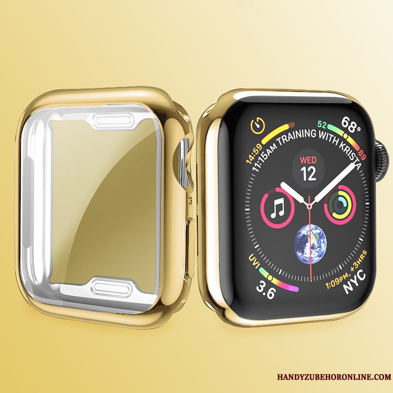 Etui Apple Watch Series 3 Tasker Tynd Skærmbeskyttelse, Cover Apple Watch Series 3 Beskyttelse Sølv Belægning