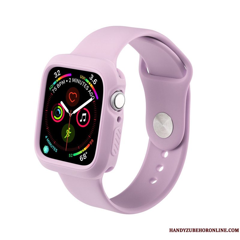 Etui Apple Watch Series 4 Beskyttelse Af Personlighed Sport, Cover Apple Watch Series 4 Tasker Trend Rød