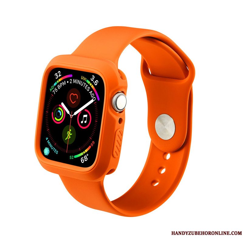 Etui Apple Watch Series 4 Beskyttelse Af Personlighed Sport, Cover Apple Watch Series 4 Tasker Trend Rød