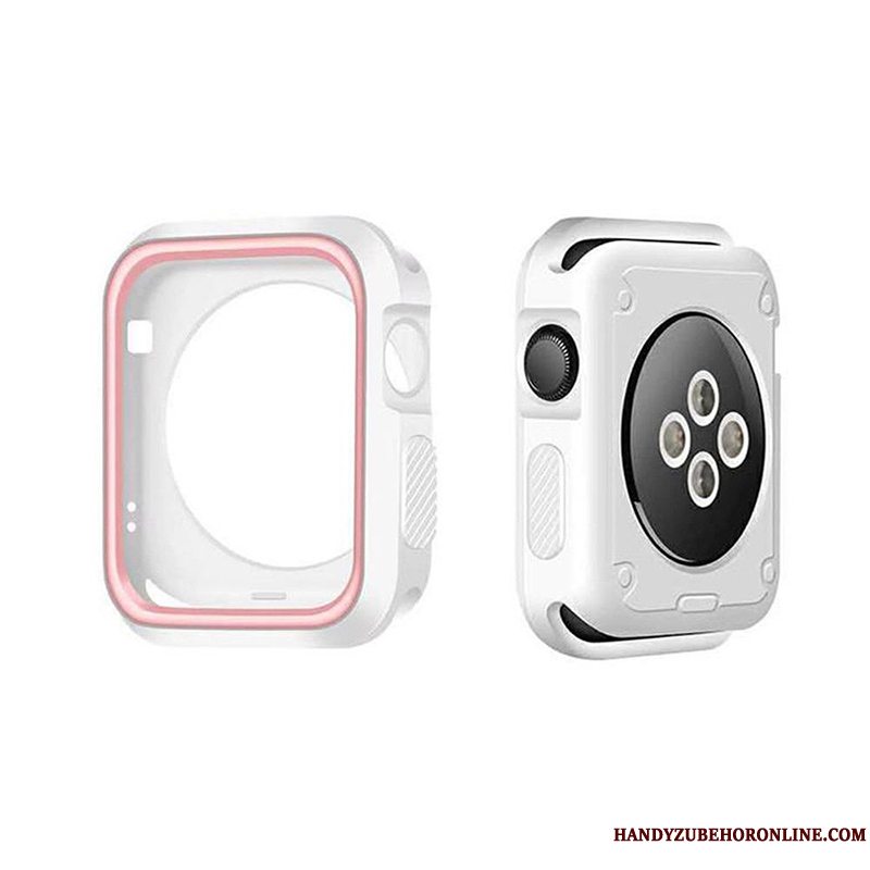 Etui Apple Watch Series 4 Beskyttelse Anti-fald Grøn, Cover Apple Watch Series 4 Blød Ramme Tilbehør