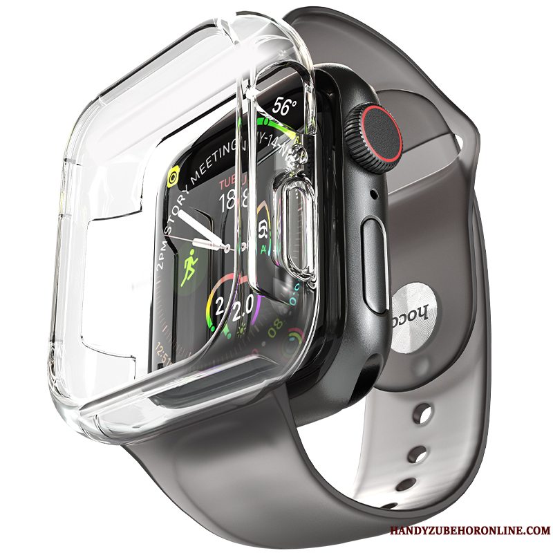 Etui Apple Watch Series 4 Beskyttelse Tilbehør Blå, Cover Apple Watch Series 4 Silikone Trend Belægning