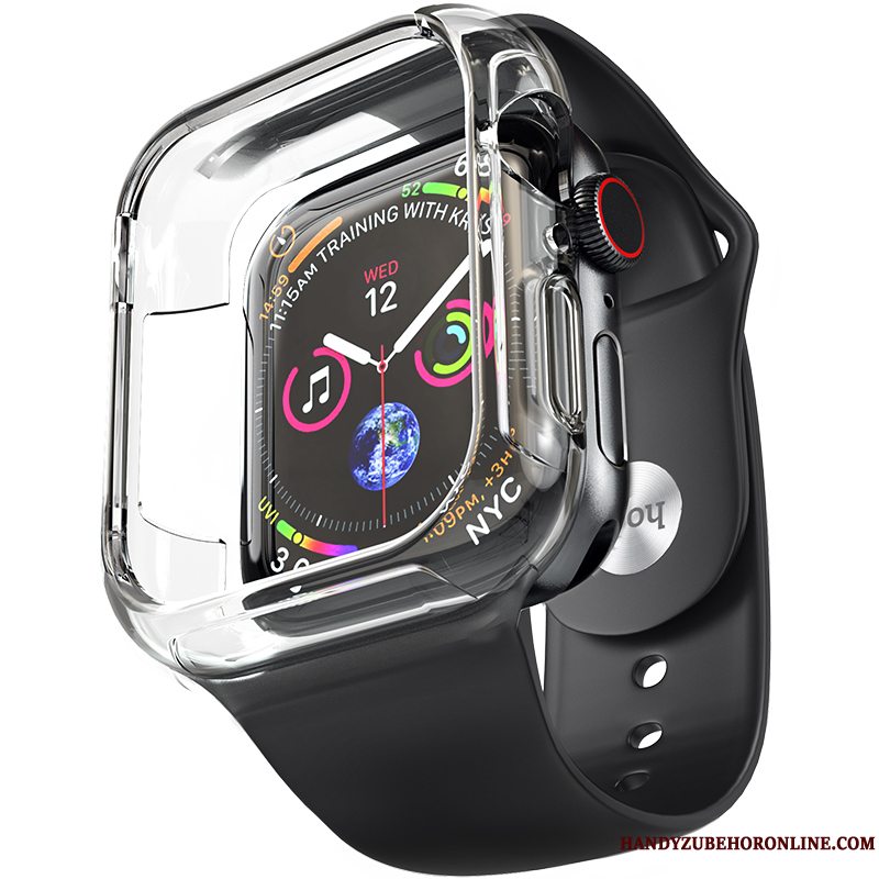 Etui Apple Watch Series 4 Beskyttelse Tilbehør Blå, Cover Apple Watch Series 4 Silikone Trend Belægning