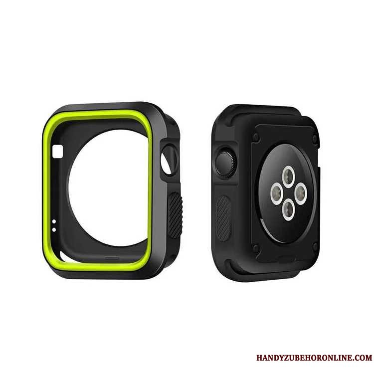 Etui Apple Watch Series 4 Blød Sort, Cover Apple Watch Series 4