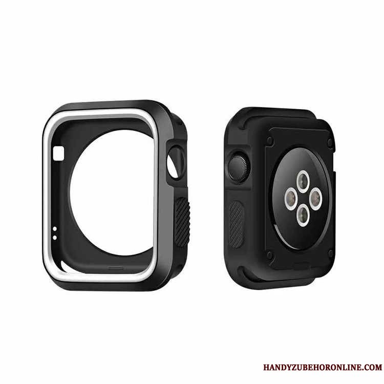 Etui Apple Watch Series 4 Blød Sort, Cover Apple Watch Series 4