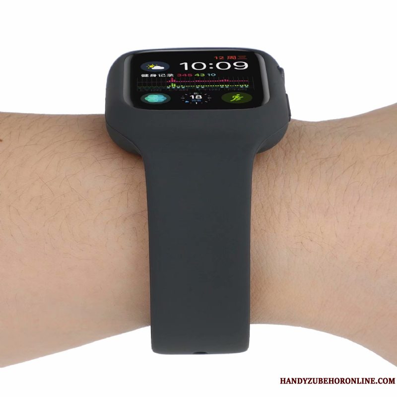 Etui Apple Watch Series 4 Mode Trend Ny, Cover Apple Watch Series 4 Beskyttelse Rød Sport