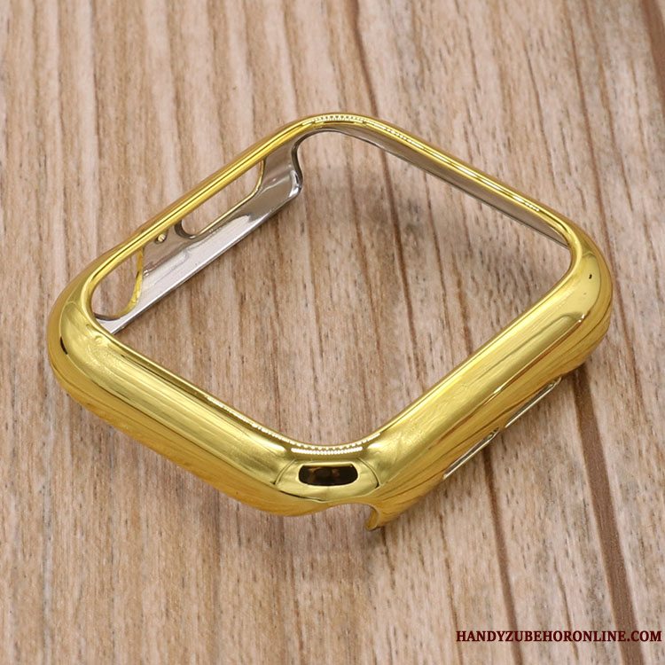 Etui Apple Watch Series 4 Tasker Ramme Anti-fald, Cover Apple Watch Series 4 Beskyttelse Belægning Guld