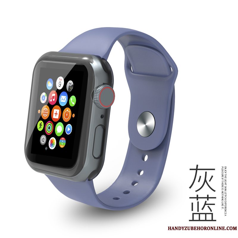 Etui Apple Watch Series 5 Beskyttelse Blå Af Personlighed, Cover Apple Watch Series 5 Mode Sport Trend