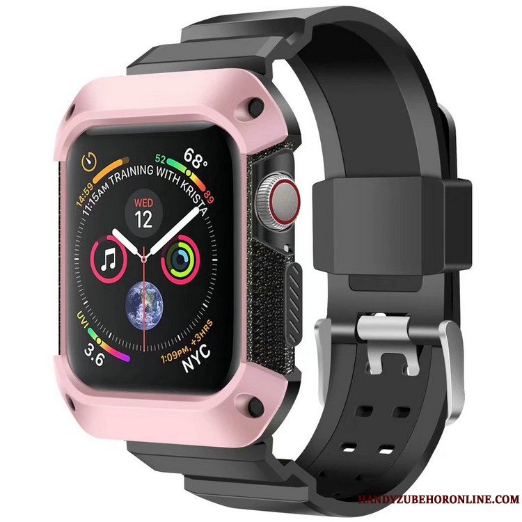 Etui Apple Watch Series 5 Beskyttelse Sport Anti-fald, Cover Apple Watch Series 5 Armour Blå