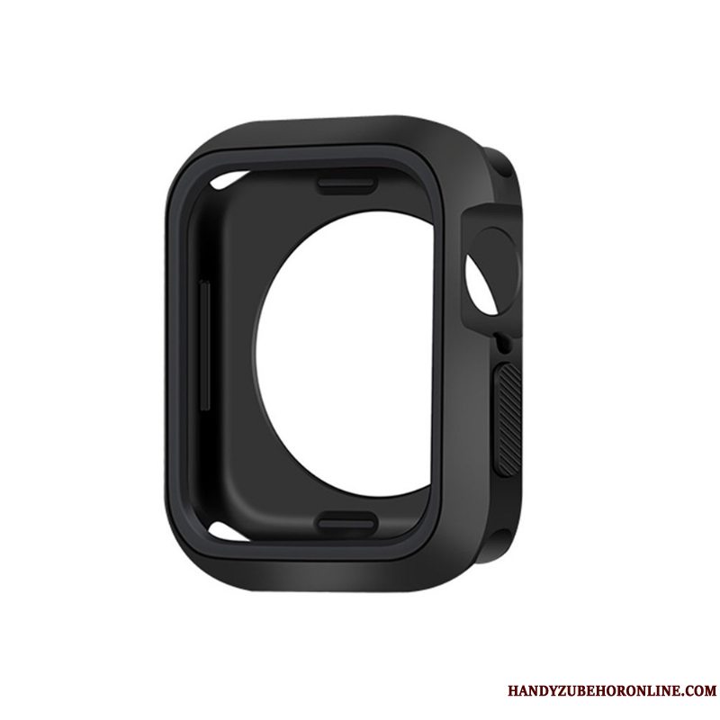 Etui Apple Watch Series 5 Blød Blå, Cover Apple Watch Series 5 Silikone