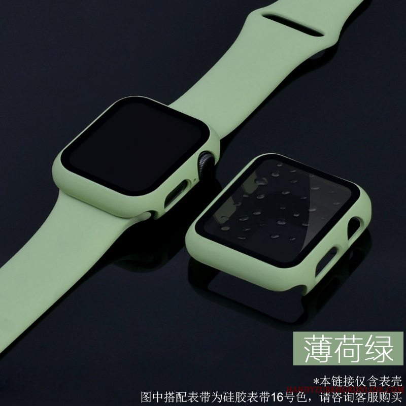 Etui Apple Watch Series 5 Tasker Tynd Hærdning, Cover Apple Watch Series 5 Beskyttelse Hård Skærmbeskyttelse