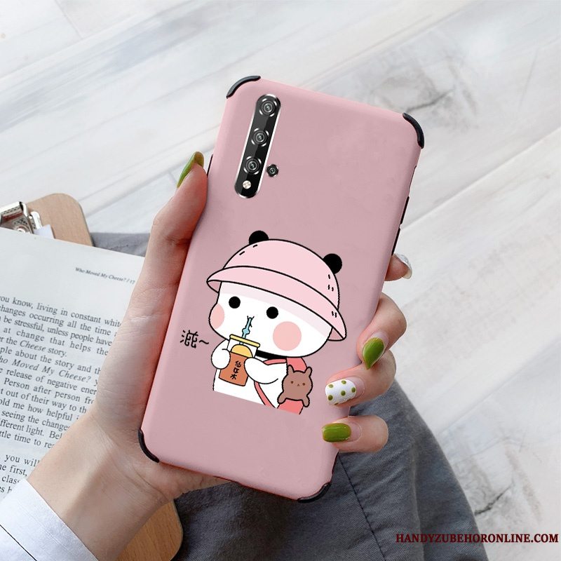 Etui Honor 20 Beskyttelse Af Personlighed Net Red, Cover Honor 20 Cartoon Anti-fald Simple