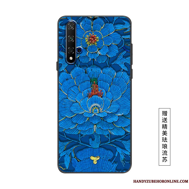 Etui Honor 20 Mode Nubuck Anti-fald, Cover Honor 20 Beskyttelse Trend Vind