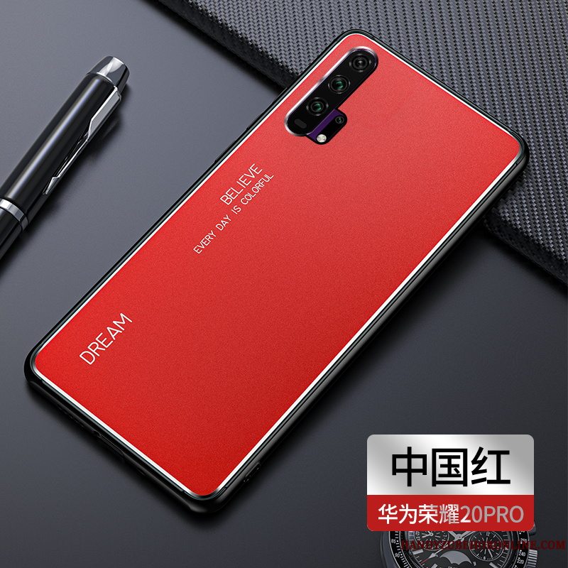 Etui Honor 20 Pro Metal Anti-fald Grå, Cover Honor 20 Pro Tasker Telefontrend