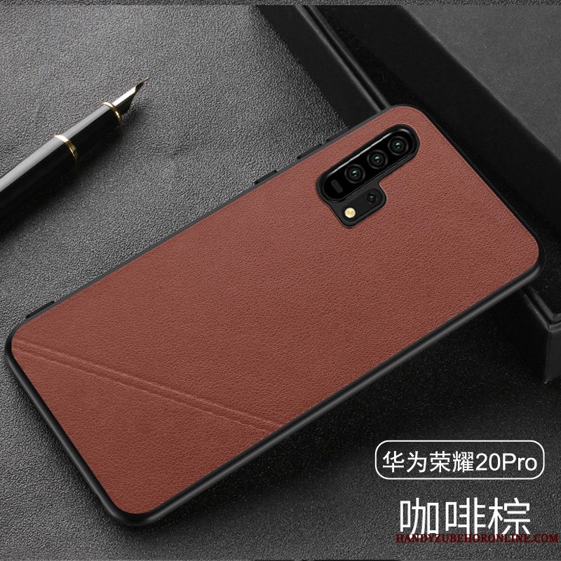 Etui Honor 20 Pro Mode Telefonbusiness, Cover Honor 20 Pro Beskyttelse Trendy Anti-fald