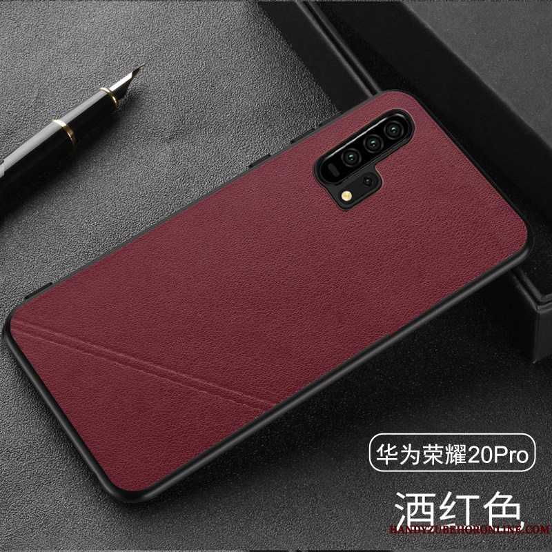 Etui Honor 20 Pro Mode Telefonbusiness, Cover Honor 20 Pro Beskyttelse Trendy Anti-fald