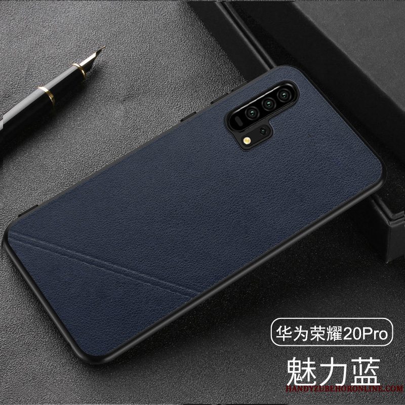 Etui Honor 20 Pro Mode Telefonbusiness, Cover Honor 20 Pro Beskyttelse Trendy Anti-fald