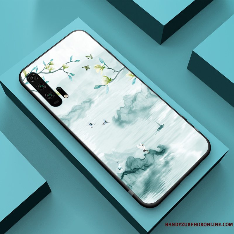 Etui Honor 20 Pro Silikone Anti-fald Let Tynd, Cover Honor 20 Pro Tasker Vind Kinesisk Stil