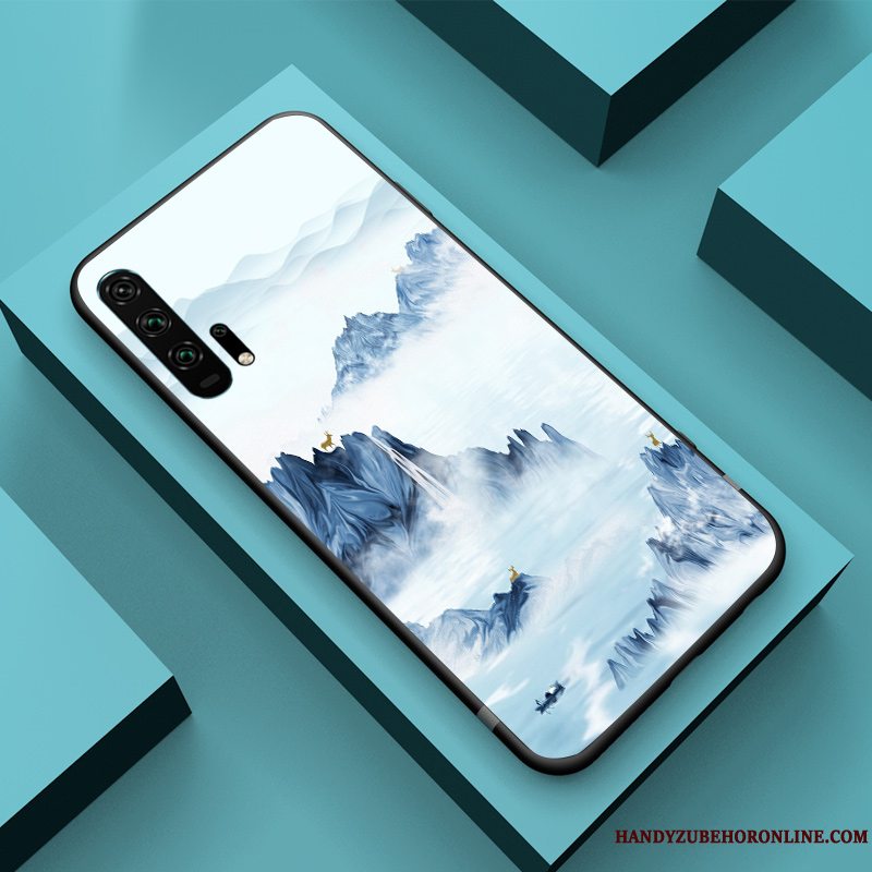 Etui Honor 20 Pro Silikone Anti-fald Let Tynd, Cover Honor 20 Pro Tasker Vind Kinesisk Stil