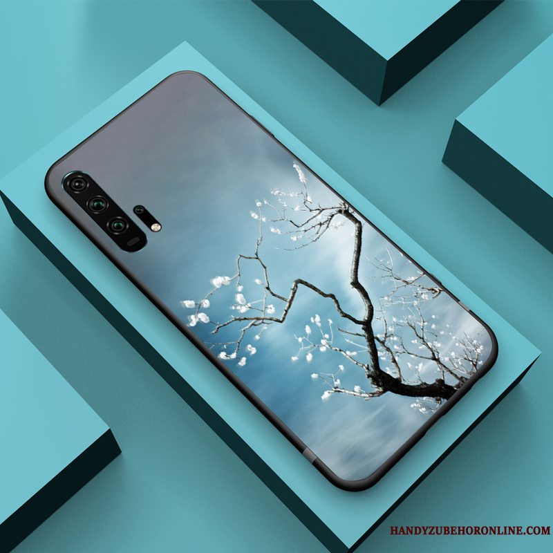 Etui Honor 20 Pro Silikone Anti-fald Let Tynd, Cover Honor 20 Pro Tasker Vind Kinesisk Stil