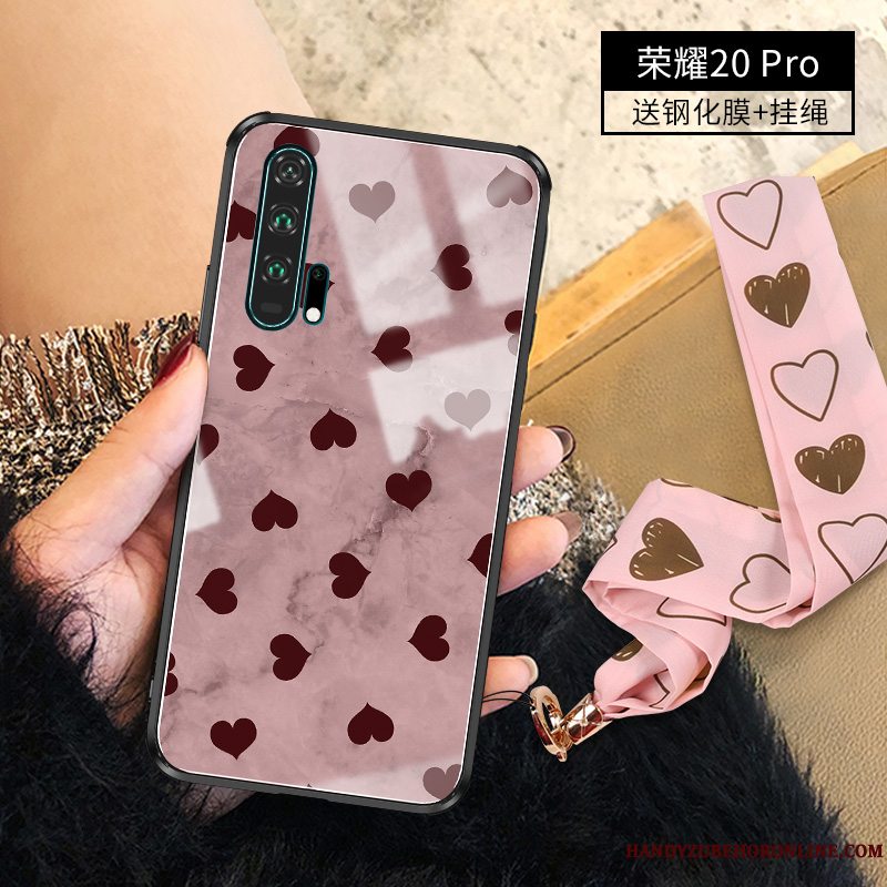 Etui Honor 20 Pro Silikone Spejl High End, Cover Honor 20 Pro Kreativ Lyse Anti-fald